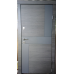 Двері Qdoors (Преміум) - Стиль_М білий короб Венге сірий горизонт АРТ / Біле дерево