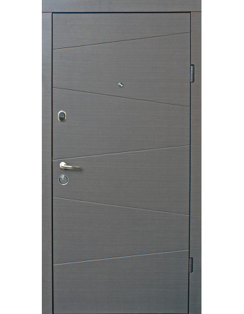Двері Qdoors (Еталон) Нео венге сірий горизонт