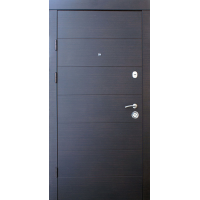 Двері Qdoors (Преміум) Горизонталь (Венге темний)