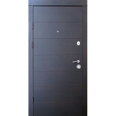 Двері Qdoors (Преміум) Горизонталь (Венге темний)