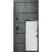 Входные двери Qdoors Комби-Ак/Гладь (Премиум) Оксид темный/Бетон снежный