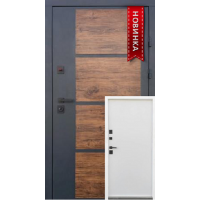 Вхідні двері Qdoors серія Стріт модель Бонд (Вулиця) Дерево