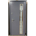 Двері Люкс Метал/МДФ Сірий RAL 7024/Антрацит серії Преміум склопакет + терморозрив