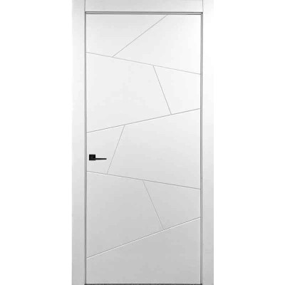Двери межкомнатные Geometry RAL 9003 белая эмаль окрашенные TM STATUS DOORS