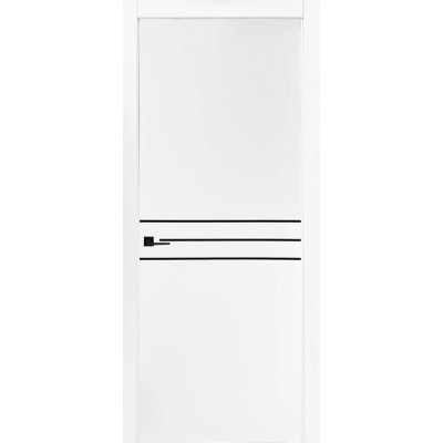 Двери межкомнатные Параллель + молдинг черный Black RAL 9003 белая эмаль TM STATUS DOORS