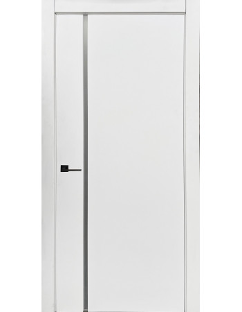 Двери межкомнатные ULTRA 2 Glass Satin (стекло сатин 30 мм) эмаль ТМ Status Doors