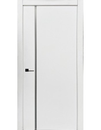 Двері міжкімнатні ULTRA 2 Glass Satin (скло сатин 30 мм) емаль ТМ Status Doors