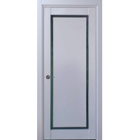 Двері PGN Panel Glass STDM білий мат скло сатин