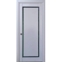 Двері PGN Panel Glass STDM білий мат скло сатин