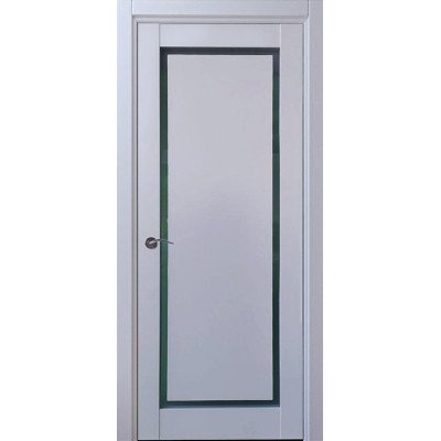 Двері PGN Panel Glass STDM білий мат скло сатин