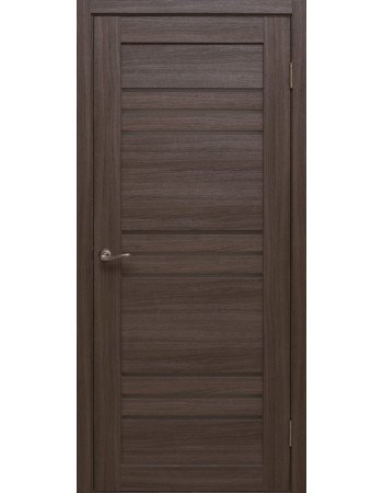 Двери межкомнатные STDM модель Allegra AG-8 Венге, стекло черное