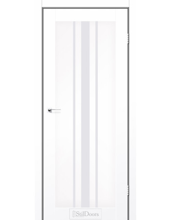Міжкімнатні двері StilDoors Arizona Білий Мат (Поліпропілен) Німеччина зі склом сатин або чорним