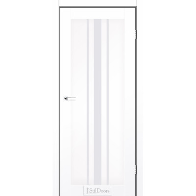 Міжкімнатні двері StilDoors Arizona Білий Мат (Поліпропілен) Німеччина зі склом сатин або чорним