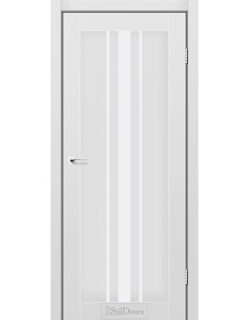 Міжкімнатні двері StilDoors Arizona Сірий Мат (Поліпропілен) Німеччина зі склом сатин або чорним