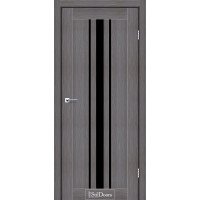 Межкомнатные двери StilDoors коллекция Stil модель Arizona дрим вуд с черным стеклом