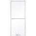 Двері StilDoors колекція Loft Aluminium Білий Мат Преміум (Поліпропілен) Німеччина + молдинг