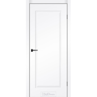 Двері StilDoors колекція PRESTO модель PALLADIO Біла емаль (трьохконтурне фрезерування) глухі