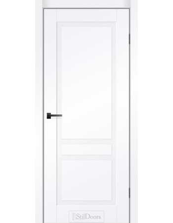Двері StilDoors колекція PRESTO модель DIAMOND Біла емаль глухі