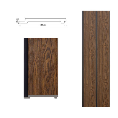 Стінова панель City Серія 12012WP Коричневе дерево