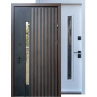 Вхідні двері Страж Proof Rio-S Loft колір vin 23/vin.Білий атлас