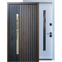 Вхідні двері Страж Proof Rio-S Loft колір vin 23/vin.Білий атлас