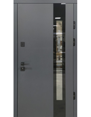 Двері Termoplast 22-15 Thermo Steel Standart антрацит\антрацит