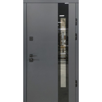 Двери Termoplast 22-15 Thermo Steel Standart антрацит\антрацит