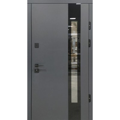 Двері Termoplast 22-15 Thermo Steel Standart антрацит\антрацит
