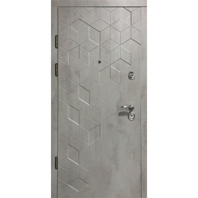 Входные двери Termoplast 22-53 CLASSIC бетон темный