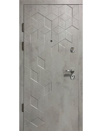 Входные двери Termoplast 22-53 CLASSIC бетон темный